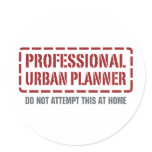 Professional Urban Planner stickers