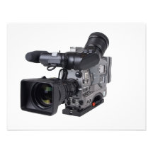 professional video camera personalized invitations