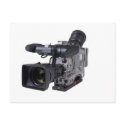 professional video camera postcards