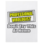 Professional Virologist...Joke Custom Flyer