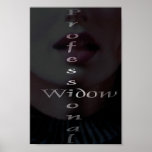 professional widow poster