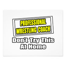 Professional Wrestling Coach...Joke Announcement