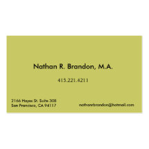 Professisonal Business Card