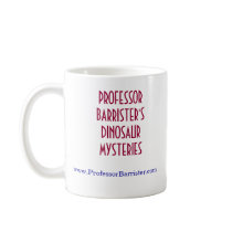 Professor Barrister's Dinosaur Mysteries Mug