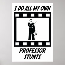 Professor Stunts Poster