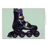 Profile of in-line skates shoe cards