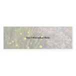 profile or business card, Landscape