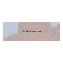 profile or business card, Landscape