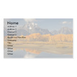 profile or business card, oxbow bend