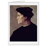 Profile Portrait Of A Man By Jacopo Pontormo Cards