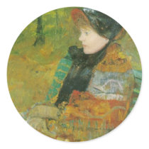 Profile Portrait of Lydia Cassatt, Mary Cassatt Stickers