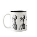 profile skeleton, profile skeleton, profile ske... mugs