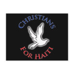 Profit to Unicef - Christians for haiti postcards
