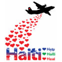 Profit to Unicef - Haiti Air Drop - Destroyed   t-shirts