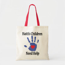 Profit to Unicef - Haiti's Children Need Help Bags