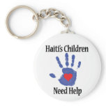 Profit to Unicef - Haiti's Children Need Help keychains