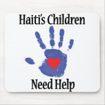 Profit to Unicef - Haiti's Children Need Help mousepads