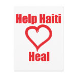 Profit to Unicef - Help Haiti Heal postcards