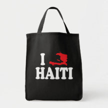 Profit to Unicef - I Heart Haiti Bag