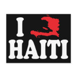 Profit to Unicef - I Heart Haiti postcards