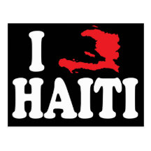 Profit to Unicef - I Heart Haiti Postcard