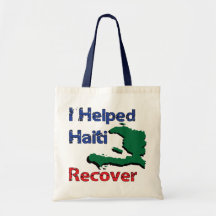 Profit to Unicef - I Helped Haiti Bags