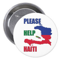 Profit to Unicef - Please Help Haiti Pinback Button