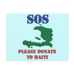 Profit to Unicef - SOS postcards