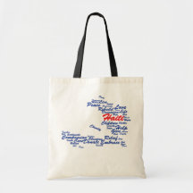 Profits to Unicef - Haiti Tag Map Bag