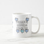 Progeria: Short Time, Great Lives, Blue Hearts Coffee Mugs