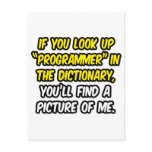 Programmer In Dictionary...My Picture postcards