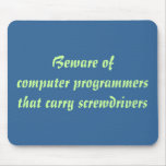 Programmer mousepads
