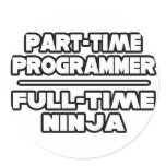 Programmer / Ninja stickers
