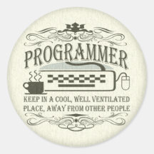 Programmer Stickers