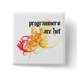 Programmers Are Hot buttons