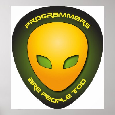 Programmers Are People Too Print by busybees
