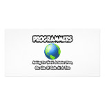 Programmers...Making the World a Better Place photo cards