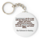 Programmers Vs Universe keychains