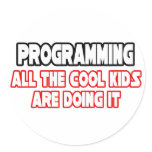 Programming...Cool Kids stickers