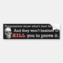 Progressives Know Best Bumper Sticker
