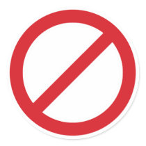 Prohibition Sign/No Symbol