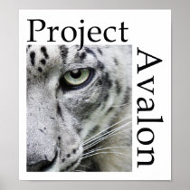 Project Avalon Logo Poster