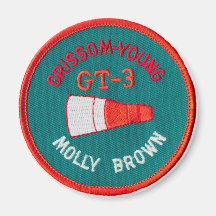 Project Gemini:  GT 3: Grissom / Young Fridge Magnets