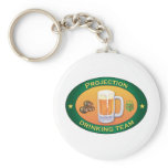 Projection Drinking Team keychains