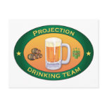 Projection Drinking Team postcards