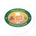 Projection Drinking Team stickers