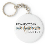 Projection Genius keychains