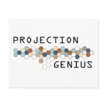 Projection Genius postcards