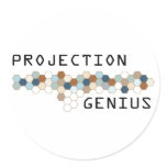 Projection Genius stickers