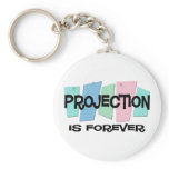 Projection Is Forever keychains